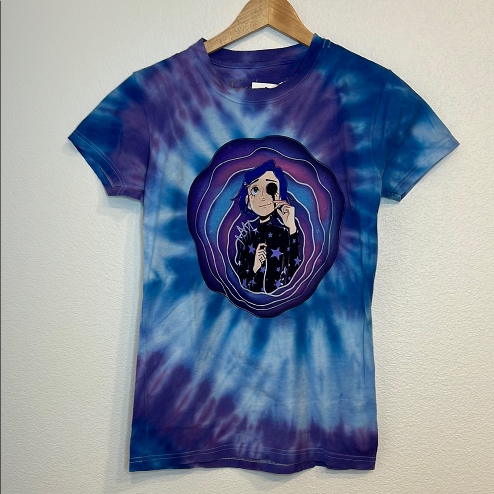 Coraline Portal Tie-Dye Shirt
